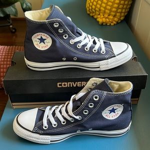 NIB Converse Chuck Taylor All Stars Navy 6.5M/8.5W